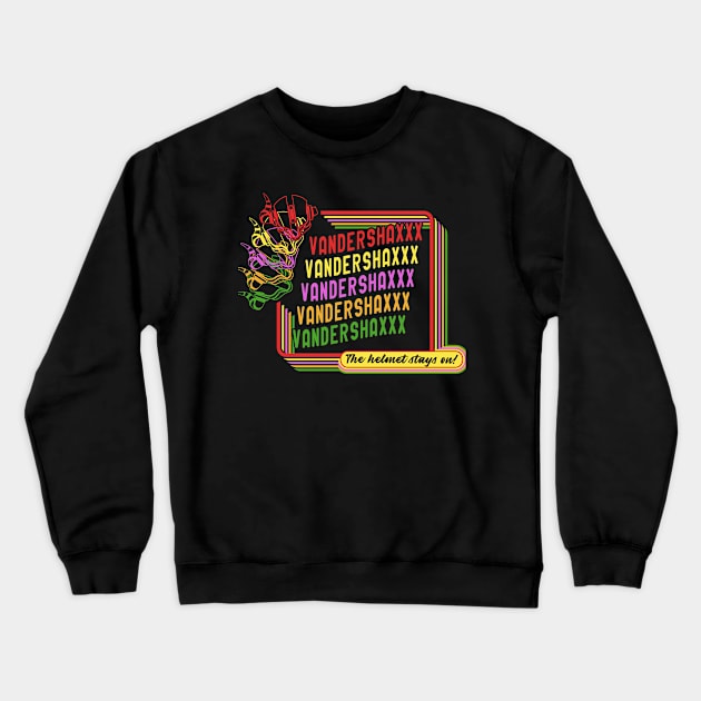 Club VanderSHAXXX Crewneck Sweatshirt by Planetarydesigns